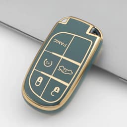 Soft TPU Car Remote Key Cover Case Shell for Jeep Commander Grand WK2 KL BU MP Dodge Chrysler 200 300C Protection Accessories