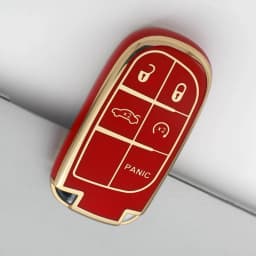 Soft TPU Car Remote Key Cover Case Shell for Jeep Commander Grand WK2 KL BU MP Dodge Chrysler 200 300C Protection Accessories