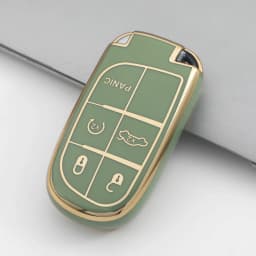 Soft TPU Car Remote Key Cover Case Shell for Jeep Commander Grand WK2 KL BU MP Dodge Chrysler 200 300C Protection Accessories