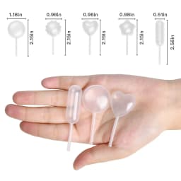 50/100pcs 4ml Cupcake Pipettes Plastic Squeeze Dropper Liquid Transfer Pipettes Macaron Stuffed Dispenser for Cupcakes Dessert