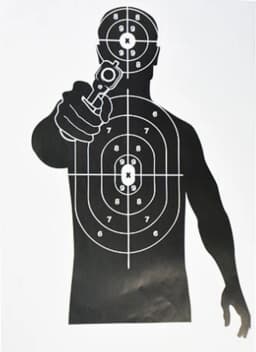 1pcs Shooting Target Paper 45x32cm Shooting Range Paper Silhouette Targets - for Guns, Rifles, Pistol, BB Guns, Air Gun