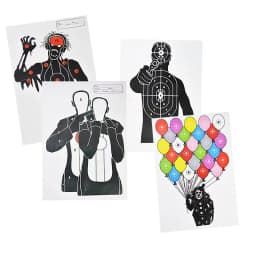1pcs Shooting Target Paper 45x32cm Shooting Range Paper Silhouette Targets - for Guns, Rifles, Pistol, BB Guns, Air Gun