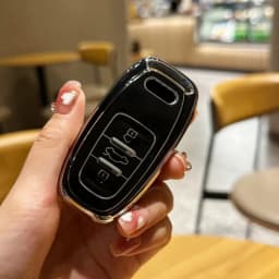 New TPU Car Remote Smart Key Cover Case Shell for Audi A1 A3 A4 A5 A6 A7 A8 Quattro Q3 Q5 Q7 2009-2015 Accessories