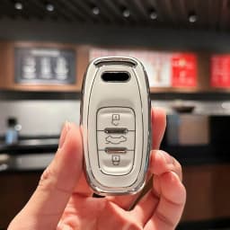 New TPU Car Remote Smart Key Cover Case Shell for Audi A1 A3 A4 A5 A6 A7 A8 Quattro Q3 Q5 Q7 2009-2015 Accessories