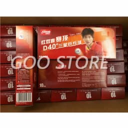 DHS 3 Star D40+ Table Tennis Ball 3-STAR New Material ABS Seamed Poly Plastic Original DHS Ball 3 Star Ping Pong Balls