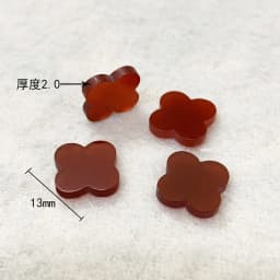 Clover Black Agates Cabochons Stone Flat Cabochon CABs 6mm 8mm 10mm 12mm 16mm 18mm 20mm DIY Jewelry Making Accessories 5PCS/lot