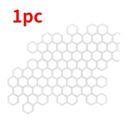 Motorcycle Sticker Honeycomb Waterproof Stickers Helmet Decals Car Stickers Bumper Creative Decoration Sticker Car Accessories