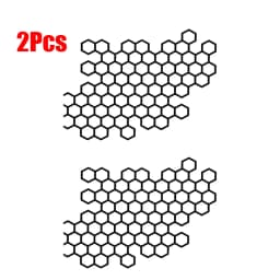Motorcycle Sticker Honeycomb Waterproof Stickers Helmet Decals Car Stickers Bumper Creative Decoration Sticker Car Accessories