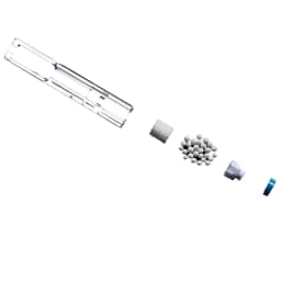 60 Pcs/Lots Food-Grade Plastic 5.2 mm Slim Woman Disposable Cigarette Puffs Holder Triple Filter Mouthpiece lip