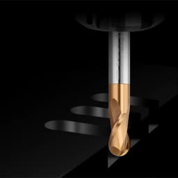 HRC55 2Flutes Carbide Ball Nose End Mill R0.5 R1 R2 R3 R4 R5 R6 Tungsten Cobalt Alloy end mill metar mill cutter router bit