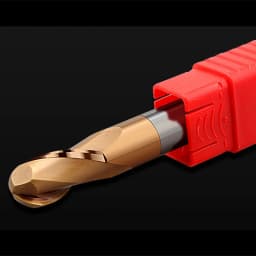 HRC55 2Flutes Carbide Ball Nose End Mill R0.5 R1 R2 R3 R4 R5 R6 Tungsten Cobalt Alloy end mill metar mill cutter router bit