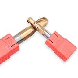 HRC55 2Flutes Carbide Ball Nose End Mill R0.5 R1 R2 R3 R4 R5 R6 Tungsten Cobalt Alloy end mill metar mill cutter router bit