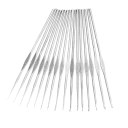 1pc Metal Handle Crochet Hook Knitting Needle 0.5-2.7mm Lace Crochet Needles Set DIY Knitting