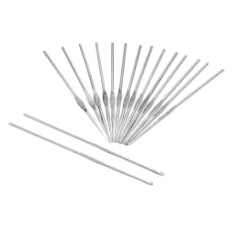 1pc Metal Handle Crochet Hook Knitting Needle 0.5-2.7mm Lace Crochet Needles Set DIY Knitting