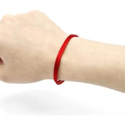 5 Kabbalah Red String Bracelets Evil Eye Jewelry Kabala Charm Fashion Bangle (Red 5)