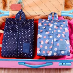 Portable Foldable Waterproof Travel Shoe Bag Storage Bag Convenient Zipper Storage Organizer Shoes Sorting Save Space SN-89