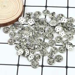 20pcs 50pcs 80pcs 100pcs Metal Pin Brooch Base Back Bar Badge Holder Finding Safe Lock Brooches Pins For DIY Jewelry Accessories
