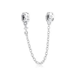 New Original 925 Sterling Silver Charms Star Moon Blue Crystal Glass Beads Fit Brand Bracelets Necklaces Jewelry For Women