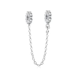 New Original 925 Sterling Silver Charms Star Moon Blue Crystal Glass Beads Fit Brand Bracelets Necklaces Jewelry For Women