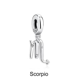 New Original 925 Sterling Silver Charms Star Moon Blue Crystal Glass Beads Fit Brand Bracelets Necklaces Jewelry For Women