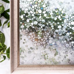 3D Stained Glass Window Film Removable Self Adhesive Glass Sticker Static Cling Vinyl Window Paper For Bathroom Home Decorative