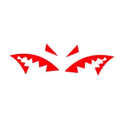 Car Antenna Shark Mouth Styling Stickers Fashion Reflective Vinyl Decals Shark Fin Antenna Decoration Sticker Accessories Tools