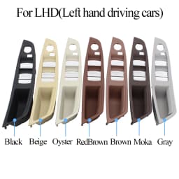 LHD High Quality Car Inner Passenger Door Panel Handle Pull Trim Cover For BMW F10 F11 F18 520 523 525 528 51417225865