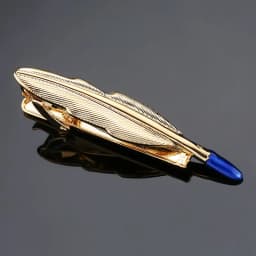 31 high quality aircraft tie clip brand new fashion laser metal machine gun tie clip pin men's Tie Wedding Shirt badge gift