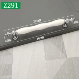 European Silver Golden Ceramic Furniture Handle Wardrobe Cabinet Closet Door Knob Dressing Table and Drawer Pulls Hardware