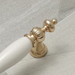 European Silver Golden Ceramic Furniture Handle Wardrobe Cabinet Closet Door Knob Dressing Table and Drawer Pulls Hardware
