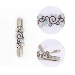 Cardigan Clip Sweater Shawl Clips Guardian Necklace Duck Mouth in Metal Clip Holder Legs Accessory Jewelry Best Gift