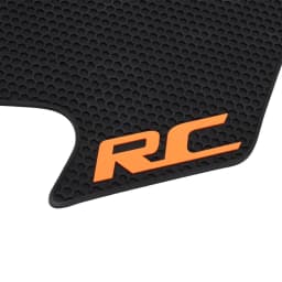 Fits For 390RC RC390 RC 390 Motorcycle Stickers Orange Rubber Tank Pad Protection Decals Side Knee Traction Non-Slip Protector