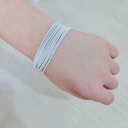 New Fashion Jewelry Women's Gift Carbon Steel Material Diameter 1.7mm Spring Screw Head Can Open Elastic Color Spring Bracelet