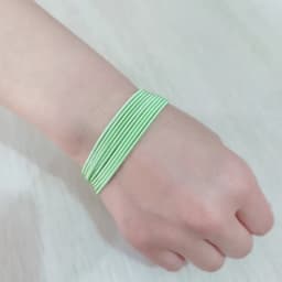 New Fashion Jewelry Women's Gift Carbon Steel Material Diameter 1.7mm Spring Screw Head Can Open Elastic Color Spring Bracelet