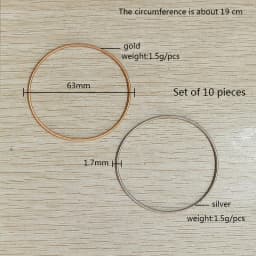 New Fashion Jewelry Women's Gift Carbon Steel Material Diameter 1.7mm Spring Screw Head Can Open Elastic Color Spring Bracelet