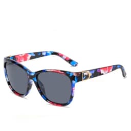 Square Polarized Sunglasses Women Luxury Vintage Brand Design Sun glasses Big Frame Mirror Red Purple Eyewear UV400