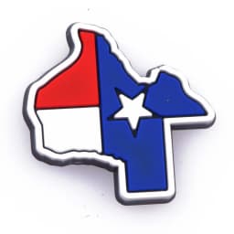 1PCS National Flag Shoe Charms PVC Shoes Decoration For Accessories For Kids Adults Party Gifts
