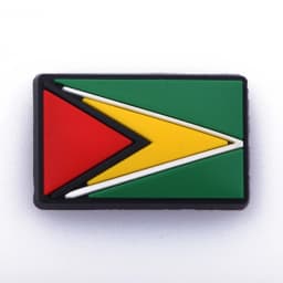 1PCS National Flag Shoe Charms PVC Shoes Decoration For Accessories For Kids Adults Party Gifts