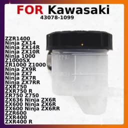 For Kawasaki ZXR750 ZR750 Z750 ZX636 ZX6R ZX7 ZX7R ZX7RR ZX600 ZX6RR ZZR600 ZXR400 R Former Brake Fluid Reservoir Tank Oil Cup