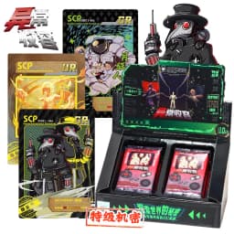 SCP Foundation Collection Card Paper Games Children Anime Table Playing Game Kaarten Board Trading Cards