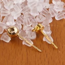 200pcs-2000/lot Rubber Earring Back Silicone Ear Plug Blocked Caps Earrings Back Stoppers For DIY Jewelry Findings Making