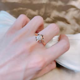 Kinel Luxury 585 Rose Gold Bride Ring For Women Fashion Natural Zircon Cute Finger Rings Romantic Birthday Gift For Girlfriend
