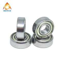 5pcs 698ZZ 698RS Chrome Ball Bearing 8x19x6 Deep Groove Ball Bearing 8*19*6 mm 698 ZZ 698Z 698 2RS