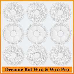 Mop Pad Spare Parts For XiaoMi Dreame Bot W10 & W10 Pro Self-Cleaning Robot Vacuum And Mop Accessories Vacuum Cleaner Mop Cloth