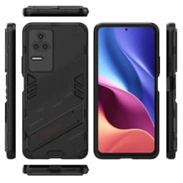 For Xiaomi Poco F4 5G Case Shockproof Armor Magnetic Car Holder Phone Cases For Mi Poxo Poko Litte F4 F 4 PocoF4 Back Cover