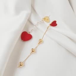 New Fashion Enamel Women Dangle Earrings Korean Flower Drop Geometric Statement Earrings for Female Wedding Ear Jewelry Aretes
