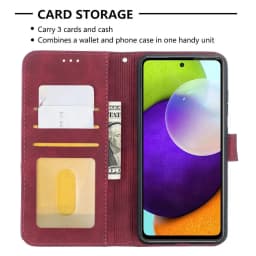 Wallet Card Magnetic Flip Leather Case For Samsung Galaxy A06 A07 A14 A15 A16 A17 A26 A27 A35 A36 A37 A52 A53 A54 A55 A56 A57