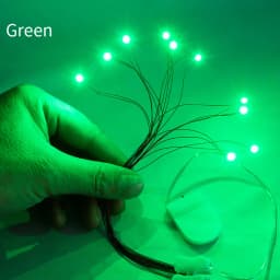 10pcs 0805 SMD Led Lamp Plus 1pc Free 3V CR2032 Button Cell Battery Box Without Battery Model Train DIY Model Making/Diorama
