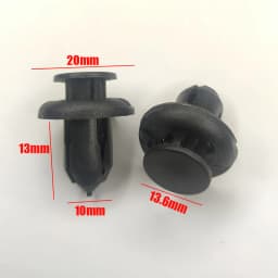 10/20/50Pcs Bumper Clips Rivets Fender Liner Fasteners Retainer For Mitsubishi Nissan Honda 8mm 9mm 10mm Hole