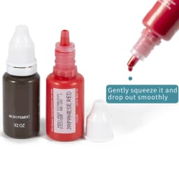 15ml Pigment Ink Color Permanent Makeup Microblading Supplies Eyebrow Shading Micropigmentation Cosmetic Tattoo Ink Lip Eyeliner